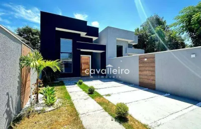 Casa com 2 dormitórios à venda, 101 m² -jardim atlântico leste (itaipuaçu) - maricá/rj
