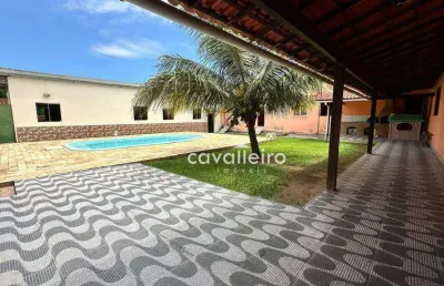 Casa com 4 dormitórios à venda, 300 m² - cajueiros (itaipuaçu) - maricá/rj