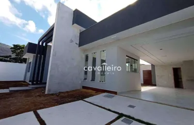Casa com 3 dormitórios à venda, 112 m² por r$ 720.000,00 - são bento da lagoa - maricá/rj