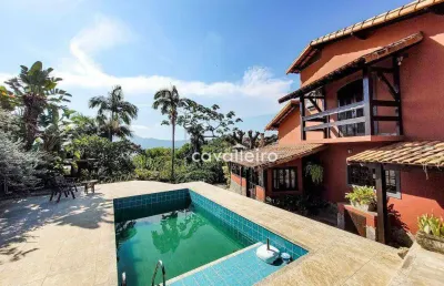 Casa com 6 quartos e a melhor vista da lagoa de araçatiba à venda, 299 m² por r$ 2.200.000 - araçatiba - maricá/rj