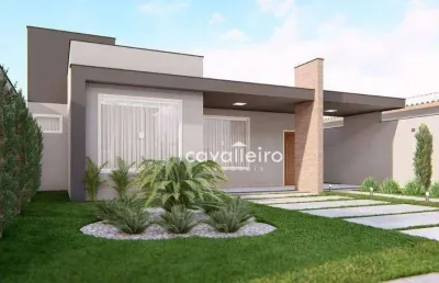 Casa com 3 dormitórios à venda, 90 m² por r$ 450.000,00 - jaconé - saquarema/rj