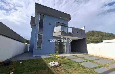 Duplex com 03 quartos, sendo 02 suítes no vitória dos anjos - pindobas- maricá