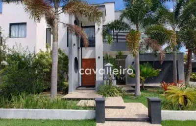 Casa sofisticada no bosque de itapeba – 3 qrts, 2 suítes, hidro,piscina,área gourmet & energia solar