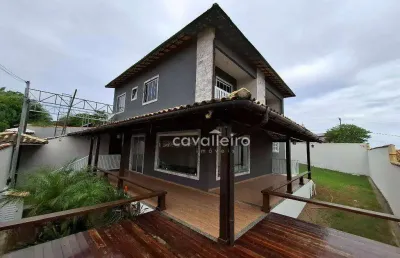 Casa com 04 qurtos, sendo 01 suíte, uma vista maravilhosa em araçatiba - maricá!