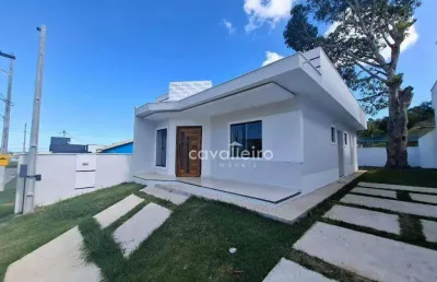 Casa com 2 dormitórios à venda, 79 m² por r$ 460.000,00 - pindobas - maricá/rj