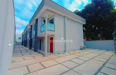 Duplex com 02 quartos sendo 01 suíte no barroco - maricá!