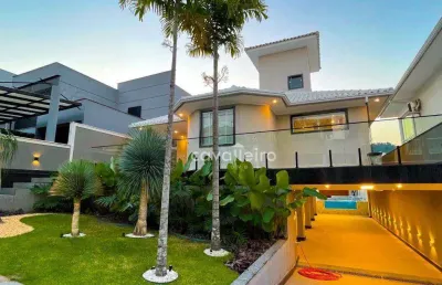 R$1.390.000 – casa mobiliada com piscina e área gourmet incrível no bosque de itapeba, maricá