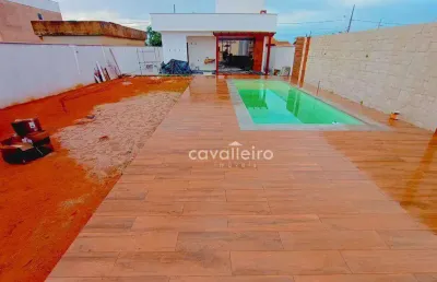 Casa com 3 dormitórios à venda, 134 m² por r$ 850.000,00 - jardim atlântico leste (itaipuaçu) - maricá/rj