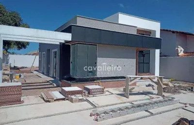 Casa com 3 dormitórios à venda, 119 m² - jardim atlântico central (itaipuaçu) - maricá/rj