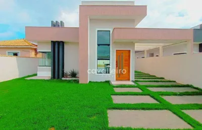 Casa com 3 dormitórios à venda, 111 m² - jardim atlântico leste (itaipuaçu) - maricá/rj