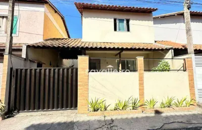 Casa com 2 dormitórios à venda, 82 m² por r$ 300.000,00 - barroco (itaipuaçu) - maricá/rj