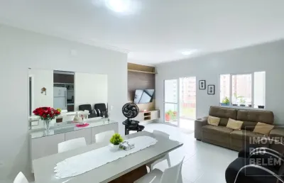 Jardim de valencia, 96m², 3 quartos sendo 2 suítes, 2 vagas, aug. montenegro – parque verde – belém pa
