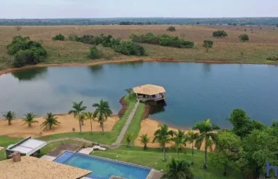 Ótima fazenda de dupla aptidão com 850 alqueires em são miguel do araguaia-go