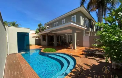 Sobrado com 4 dormitórios à venda, 440 m² por r$ 2.200.000,00 - condomínio paineiras - ribeirão preto/sp