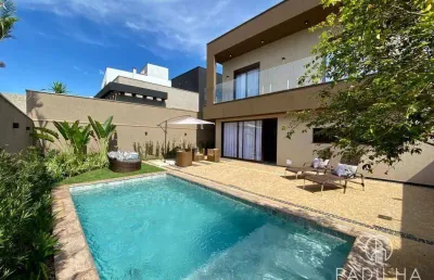 Sobrado com 3 dormitórios à venda, 300 m² por r$ 2.850.000,00 - condomínio alto do castelo - ribeirão preto/sp