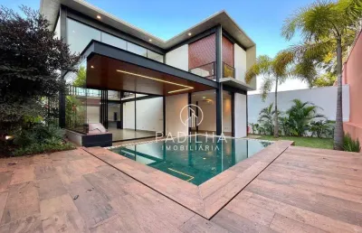 Sobrado diferenciado com 4 dormitórios à venda, 400 m² por r$ 3.800.000 - condomínio bela vista - ribeirão preto/sp
