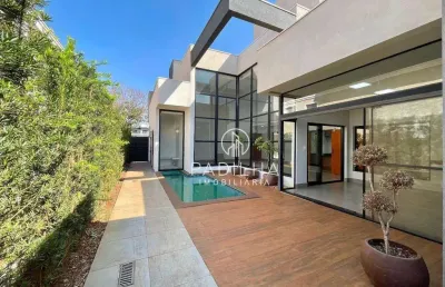 Casa térrea com 3 dormitórios - venda por r$ 2.800.000 ou aluguel por r$ 16.400/mês - alphaville ii - ribeirão preto/sp