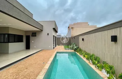 Casa térrea com 3 dormitórios à venda, 210 m² por r$ 1.850.000 - condomínio alto do castelo - ribeirão preto/sp