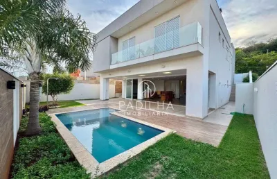 Sobrado com 4 dormitórios, 394 m² - venda por r$ 3.300.000,00 ou aluguel por r$ 16.020,00/mês - alphaville iii - ribeirão preto/sp