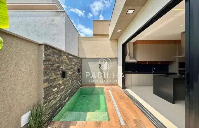 Casa térrea com 3 dormitórios à venda, 153 m² por r$ 1.229.000 - condomínio san marco ii - ilha gênova - ribeirão preto/sp
