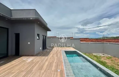 Casa com 3 dormitórios, 153 m² - venda por r$ 1.195.000 ou aluguel por r$ 7.596/mês - condomínio terras de san tiago -bonfim paulista - ribeirão preto