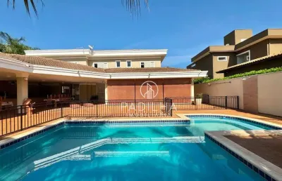 Sobrado clássico com 4 dormitórios à venda, 574 m² por r$ 2.200.000 - condomínio village bandeirante ii - jardinópolis/sp