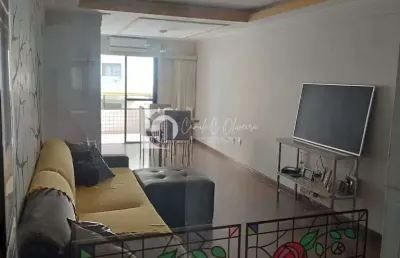Apartamento 3 dorms, 1 suíte com vista mar, ocian, praia grande