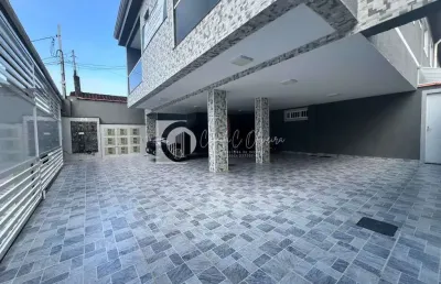 Casa de condomínio  sobreposta alta com 4 dorms, caiçara