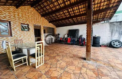 Locação casa isolada com 3 dorms, boqueirão, praia grande