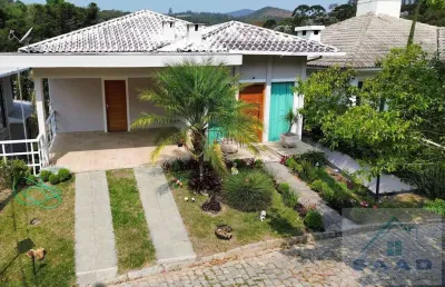 Casa para venda em teresópolis, cascata do imbuí, 4 dormitórios, 4 suítes, 6 banheiros, 2 vagas