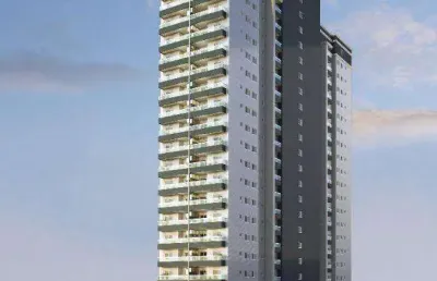 Apartamento com 1 quarto à venda na Rua Doutor Júlio de Mesquita Filho, 176, Guilhermina, Praia Grande