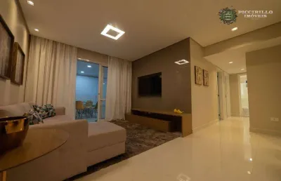 Apartamento à venda, 133 m² por r$ 965.364,00 - canto do forte - praia grande/sp