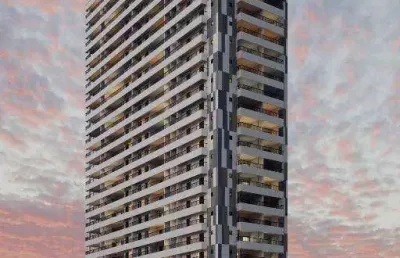 Apartamento com 3 quartos à venda na Rua Alberto Santos Dumont, 91, Guilhermina, Praia Grande