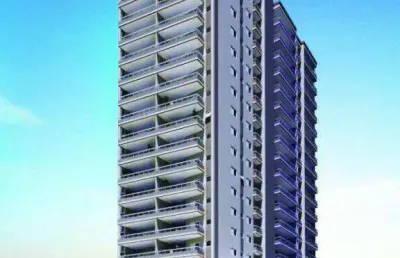 Apartamento com 3 quartos à venda na Rua Alberto Santos Dumont, 17, Guilhermina, Praia Grande