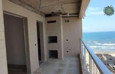 Apartamento com vista para o mar 2 dormitórios à venda, 77 m² por r$ 577.500 - tupi - praia grande/sp