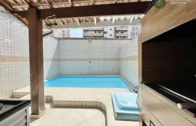 Sobrado à venda, 161 m² por r$ 950.000,00 - aviação - praia grande/sp