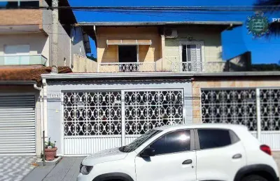 Sobrado com 3 dormitórios à venda, 118 m² por r$ 680.000,00 - canto do forte - praia grande/sp