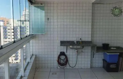 Apartamento com 2 quartos à venda na Rua Carlos Martiniano de Andrade Bitencourt, 283, Aviação, Praia Grande