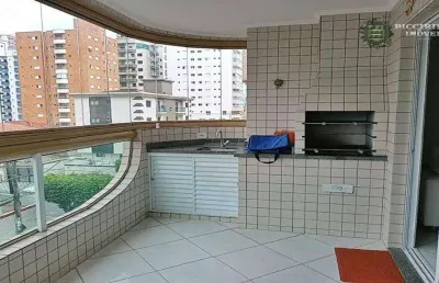 Apartamento à venda, 117 m² por r$ 620.000,00 - vila assunção - praia grande/sp