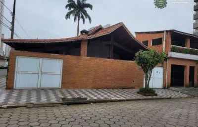 Casa com 3 dormitórios à venda, 200 m² por r$ 600.000 - aviação - praia grande/sp