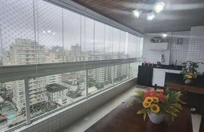 Apartamento com 3 dormitórios à venda, 142 m² por r$ 850.000 - vila assunção - praia grande/sp