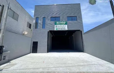 Galpão para alugar, 400 m² por r$ 12.000,02/mês - agenor de campos - mongaguá/sp