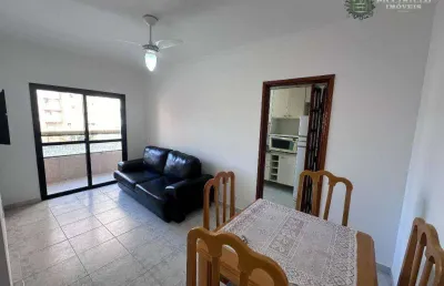 Apartamento com 1 dormitório à venda, 45 m² por r$ 295.000,00 - tupi - praia grande/sp