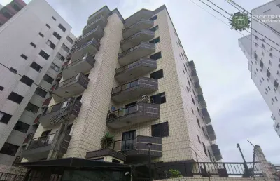 Apartamento com 2 dormitórios à venda, 70 m² por r$ 320.000 - caiçara - praia grande/sp