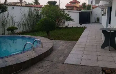 Casa com 3 dormitórios à venda, 331 m² por r$ 1.700.000,00 - balneário flórida - praia grande/sp