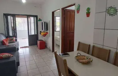 Casa com 1 dormitório à venda, 40 m² por r$ 260.000 - vilamar - praia grande/sp