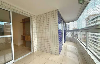 Apartamento com 2 dormitórios à venda, 80 m² por r$ 550.000 - vila guilhermina - praia grande/sp