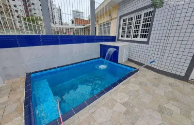 Casa com 3 dormitórios à venda, 70 m² por r$ 620.000 - caiçara - praia grande/sp