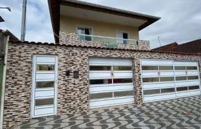 Casa com 2 dormitórios à venda, 55 m² por r$ 310.000,00 - maracanã - praia grande/sp