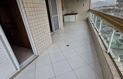 Apartamento com 3 dormitórios à venda, 132 m² por r$ 750.000 - aviação - praia grande/sp